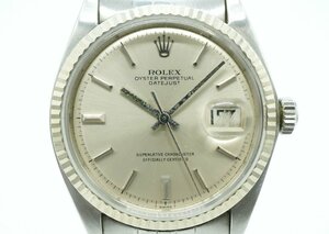 １円スタート！【アンティーク】ROLEX ロレックス デイトジャスト Ref.1601 Serial.201*** 7桁（1966年頃）Cal.1570