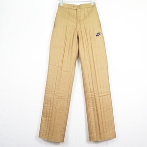 未使用品 ナイキ NIKE 中綿 パンツ L ベージュ ８０年代 ヴィンテージ 2sa5550 メンズ