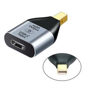 USB 3.1 Type C to Mini DisplayPort 変換アダプタ 音声サポートDP1.4 解像度4K@60Hz 最大8K@Hz対応 メス―オス