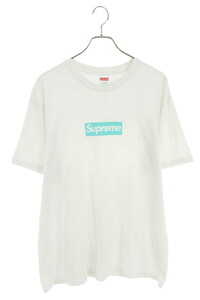 シュプリーム Tシャツ ティファニー 21AW Box Logo Tee サイズ:L ボックスロゴTシャツ 中古 HJ12