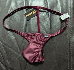 【TM collection】完売品 G-STRING　Mサイズ　ワインカラー