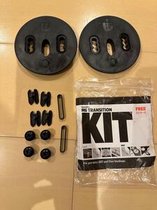 新品 BURTON M6 TRANSITION KIT ディスクプレート ビンディング ICS スノーボード バートン ビンディング用パーツ