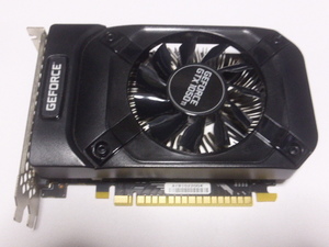 NVIDIA グラフィックボード GeForce GTX1050Ti 4G GDDR5 128bit DVI HDMI DP 補助電源不要　HDMIにて画面出力確認済 中古品です