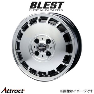 ブレスト バーンズテック KTストリーム アルミホイール 4本 デリカ D:2 CV4W/5W(14×4.5J 4-100 INSET45 ブラックポリッシュ)BLEST