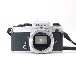 美品 Nikon ニコン FE シルバー（シャッターOK 露出OK）フィルム一眼レフカメラ #B1676