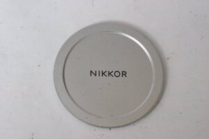 ★中古品★Nikon・ニコン フロントキャップ 72mm ねじ込み NIKKOR(シルバー)！