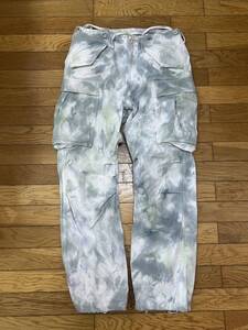 RRL Tie Dye Cargo Pants ダブルアールエル polo ralph lauren カーゴパンツ タイダイ