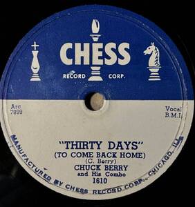 CHUCK BERRY CHESS Thirty Days/ Together