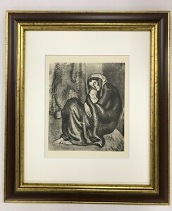 【特価】　≪　　パブロ・ピカソ　　≫　　コロタイプ版画　　MATERNITY　　1930年　　 PABLO　PICASSO