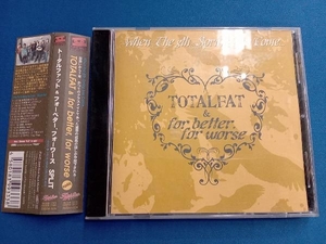TOTALFAT CD When The 8th Spring Has Come…