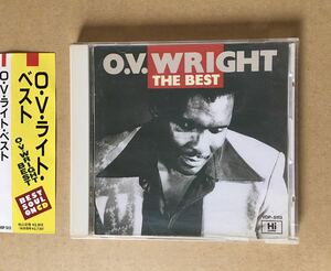 ★ O.V. Wright / THE BEST ★ 国内盤 ★ 帯付き★ VDP-5113