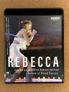 ☆★ 【中古美品!!】REBECCA/Dreams on 19900119 Reborn Edition-Return of Blond Saurus-(4K Ultra HD Blu-ray) HMV限定プロマイド付 ★☆