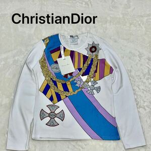 美品 未使用タグ付き クリスチャンディオール ガリアーノ 長袖シャツ Unused with tag ChristianDior long sleeve shirt Galliano 2002 