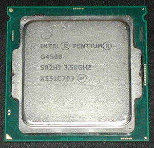 Pentium G4500　LGA1151