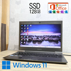 ★完動品 高性能i5！SSD128GB★R631/28E Core i5-2467M Webカメラ Win11 MS Office 中古品 ノートパソコン★P83814