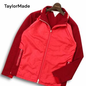 TaylorMade テーラーメイド ゴルフ 通年★ジップ フリースジャケット Sz.L メンズ　C4T09666_A#O