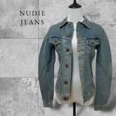 NUDIE JEANS ヌーディージーンズ　メンズデニムジャケット　Gジャン