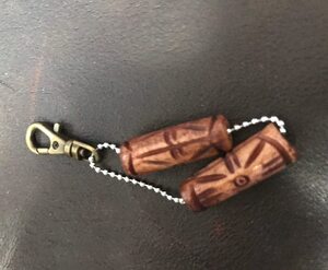 African Wood キーホルダー（新品・未使用）