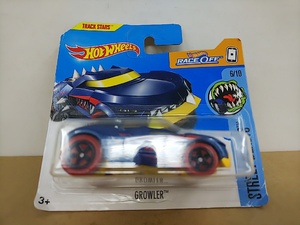 ■ ショートカードHOTWHEELSホットウィール 2017 STREET BEASTS 1:64 GROWLER 257/365 ストリートビースト グラウラー ミニカー