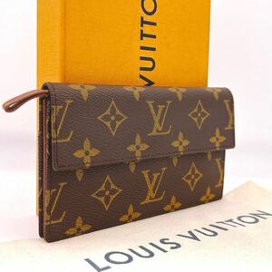 ★極美品★【A1113】LOUIS VUITTON ルイヴィトン モノグラム 二つ折り財布 カードケース 小銭入れ 札入れ 男女兼用 ウォレット　/863AN