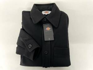 新品■Dickies ディッキーズ メンズ 長袖シャツ ジャケット S ブラック 黒