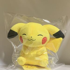 マイピカチュウ MY PIKACHU ぬいぐるみ ポケモン ポケモンセンターオリジナル F1223 757907 垂れ耳 たれ耳 にっこり 笑顔 小 オス