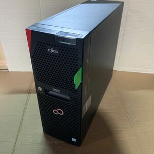 激安 ●富士通 Primergy TX1330 M4 タワー型サーバ (4コア Xeon E-2124 3.3GHz/16GB/2.5inch 600GB*4 SAS/ HDD2400GB/BIOS起動確認OK