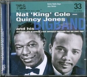 CD/ NAT KING COLE、QUINCY JONES / SWISS RADIO DAYS JAZZ SERIES, VOL.33 / ナット・キング・コール / 輸入盤 TCB02332 4L21N