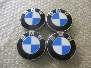 BMW 純正 センターキャップ 中古４個/４枚 1シリーズ 3シリーズ 5シリーズ 6シリーズ 7シリーズ Z4 X5 X3 X1 純正 ホイール 装着にどうぞ!