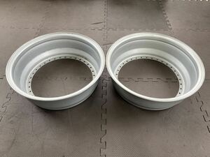 ※BBS 16inch 5.0J 純正 インナーバレル 2枚 カスタム軽、コンパクトカー リバレル等に BBS RS 5.0×16 inner barrels for sale