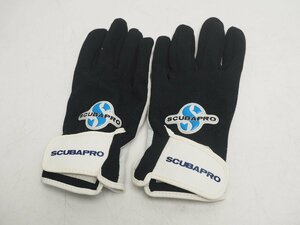 USED SCUBAPRO スキューバプロ サマーグローブ ブラック サイズ:S ランク:A スキューバダイビング用品 [E57365]