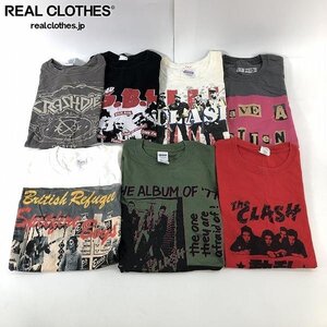 【おまとめ】THE CLASH/クラッシュ SEX PISTOLS/セックスピストルズ GBH 等 バンド Tシャツ /080