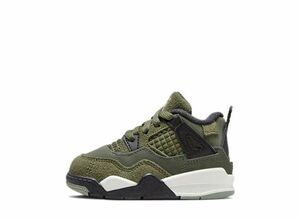 Nike TD Air Jordan 4 Retro SE Craft "Olive" 8cm FB9930-200