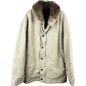 【20%OFF】VISVIM(ビズビム) INK WASHING DESIGN FUR COAT (beige)