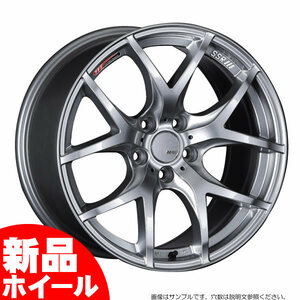 [新品ホイール 1本(交換 補修用) ]SSR GTV03 18インチ 8.5J 5H-114.3 グラファイトガンメタ 法人宛て送料無料