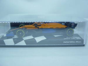 送料300円～ MINICHAMPS 1/43 McLaren MCL35 LAUNCH SPEC 2020 #55 C.SAINZ F1 マクラーレン サインツ