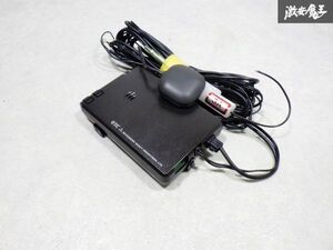 動作OK 三菱 ETC アンテナ分離型 車載器 MOBE-400 音声案内