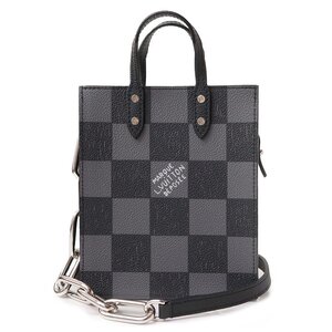 （未使用　展示品）ルイ ヴィトン LOUIS VUITTON サック プラ ダミエ トートバッグ チェーン ショルダー ハンドバッグ ブラック N60479