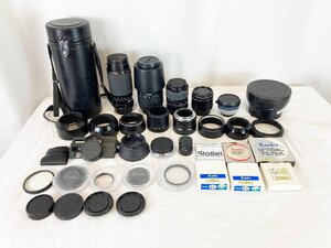 現状品 カメラレンズ グッズ フィルター まとめ売り Kenko Sima SF Lens 100mm KOWA 60X 30X ワイド / 名古屋発11-194△