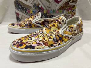 新品 DS 2015 VANS x TAKASHI MURAKAMI 村上隆 CLASSIC SLIP-ON LX "SKULL" スリッポン スカル US10 (O-6-11)