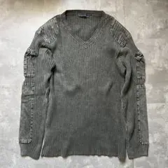 archive gimmick gray cargo Knit