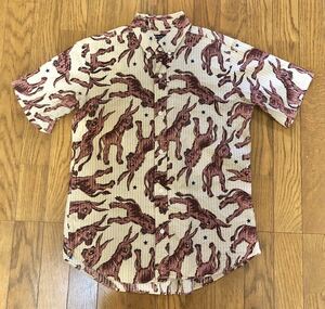 【bohemians/ボヘミアンズ】ドンキー柄 半袖シャツ☆M