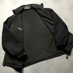 90s FIRSTDOWN USA reversible nylon black