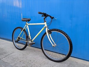 90’s　OLD MTB　fuji Wrangler マウンテンバイク　富士 ビンテージ 　80’s　クロモリ　レトロ 自転車