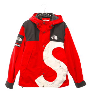 SUPREME シュプリーム 20AW×THE NORTH FACE S Logo Mountain Jacket ザノースフェイス Sロゴマウンテンパーカー レッド