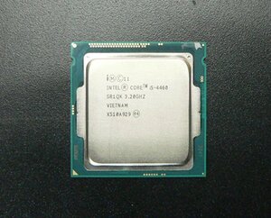 中古CPU INTEL CORE i5 4460 3.20GHz SR1QK LGA1150 /ネコポス便(ポスト投函)