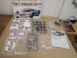 「713/S5A」T.未組立 TAMIYA タミヤ ポルシェカレラ-10 チャレンジャーシリーズNo.1 1/18 PORSCHE プラモデル 元箱 