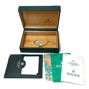 ロレックス ROLEX ケース 16520デイトナエルプリメロギャランティ付き 保証書 グリーン 中古ABランク グリーン メンズ