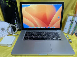 SSDに換装済！MacBook Pro Late 2011, 15.4 inch, i7-2.2 GHz, 16GB-RAM, 512GB-SSD, MD318J/A, GPU対策済み, 動作品なれどジャンク扱い