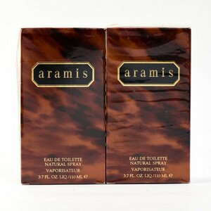 【未使用品】aramis アラミス 香水 オードトワレ フレグランス メンズ 110ml 2本セット 箱付 #32271